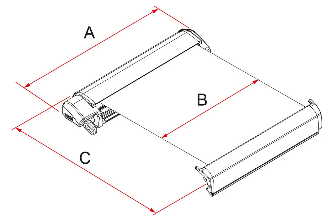 Fiamma F80S Motorhome And Campervan Roof Mounted Awning 9 Fiamma F80S Motorhome And Campervan Roof Mounted Awning - Image 7