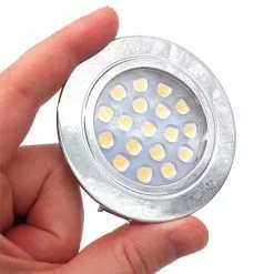 Dimatec Chrome Recessed LED Downlight Default On Memory -Kitchen And Bathroom Equip Shop 200SMB1.2 18CR 3 58631.1674742994