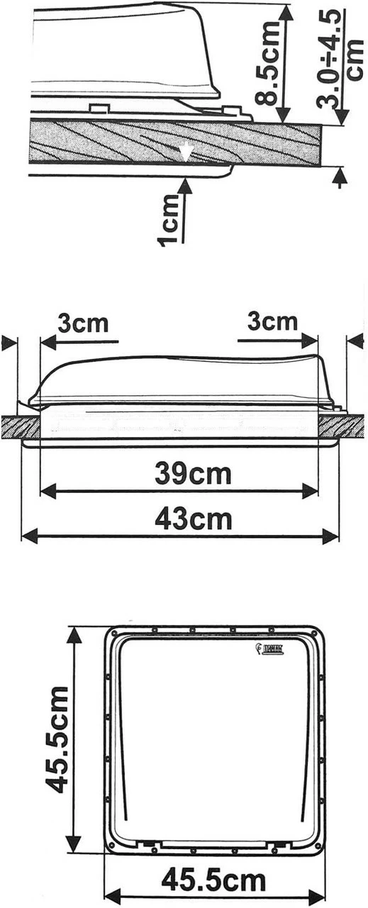 Fiamma Turbo Vent For Caravans And Motorhomes 16 Fiamma Turbo Vent For Caravans And Motorhomes - Image 14