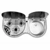 Dometic-Smev 8123 Caravan Campervan Motorhome 3 Burner Hob & Sink Combination -Kitchen And Bathroom Equip Shop 81231 11343.1536136936