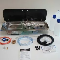 Dometic-Smev 9222 Hob And Sink Van Conversion Kit 1 Inc Template