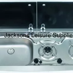 Dometic HSG 2370 Smev 9222 Sink And Hob Combination Unit Inc Template -Kitchen And Bathroom Equip Shop 9222 LH 85531.1553111901