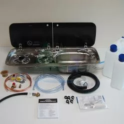 Dometic-Smev 9222 Hob And Sink Van Conversion Kit 1 Inc Template -Kitchen And Bathroom Equip Shop 9222 RBC wtr 31026.1544026750