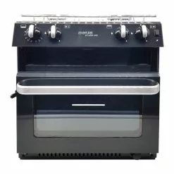 JLS Voyager 4500 Oven, Grill And Hob For Caravans Motorhome Campervans And Marine -Kitchen And Bathroom Equip Shop Adventurer Voyager Black Hob Oven Closed 11293.1675339523