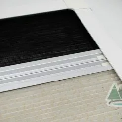 Adventurer Campervan Top Hinge Window With Blind And Fly Screen - Flush Acrylic Glass -Kitchen And Bathroom Equip Shop DSC03796 26155.1653052691