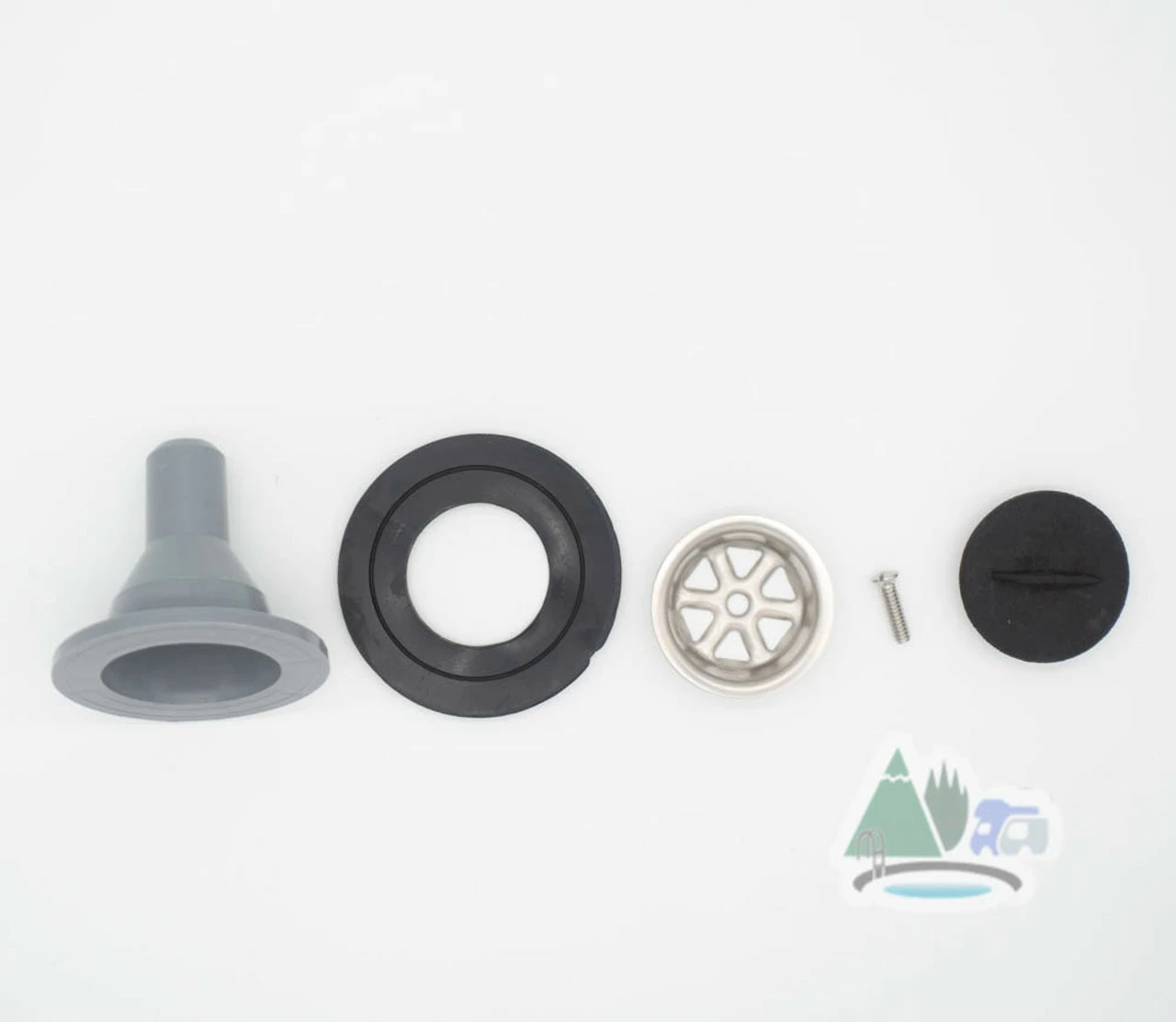 DLS 3/4" Straight Siphon Waste Outlet For Caravan Shower Tray 12 DLS 3/4" Straight Siphon Waste Outlet For Caravan Shower Tray - Image 10