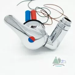 Reich Twist Shower Mixer Tap - Chrome W/ Smooth Fit Connectors -Kitchen And Bathroom Equip Shop DSC06239 34524.1637685431