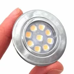 Dimatec Recessed Minispot Chrome LED Downlight -Kitchen And Bathroom Equip Shop Dimatec recessed mini spot front chrome 40771.1677491711