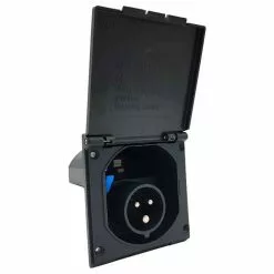 FAWO Flush Mains Inlet For Caravan Motorhome Campervan -Kitchen And Bathroom Equip Shop FAWO flush inlet 1 24090.1675336751