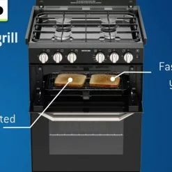 Thetford K1520 Lightweight Oven And Hob Cooker With Dual Fuel Option -Kitchen And Bathroom Equip Shop Frame 02151 79226.1548361911