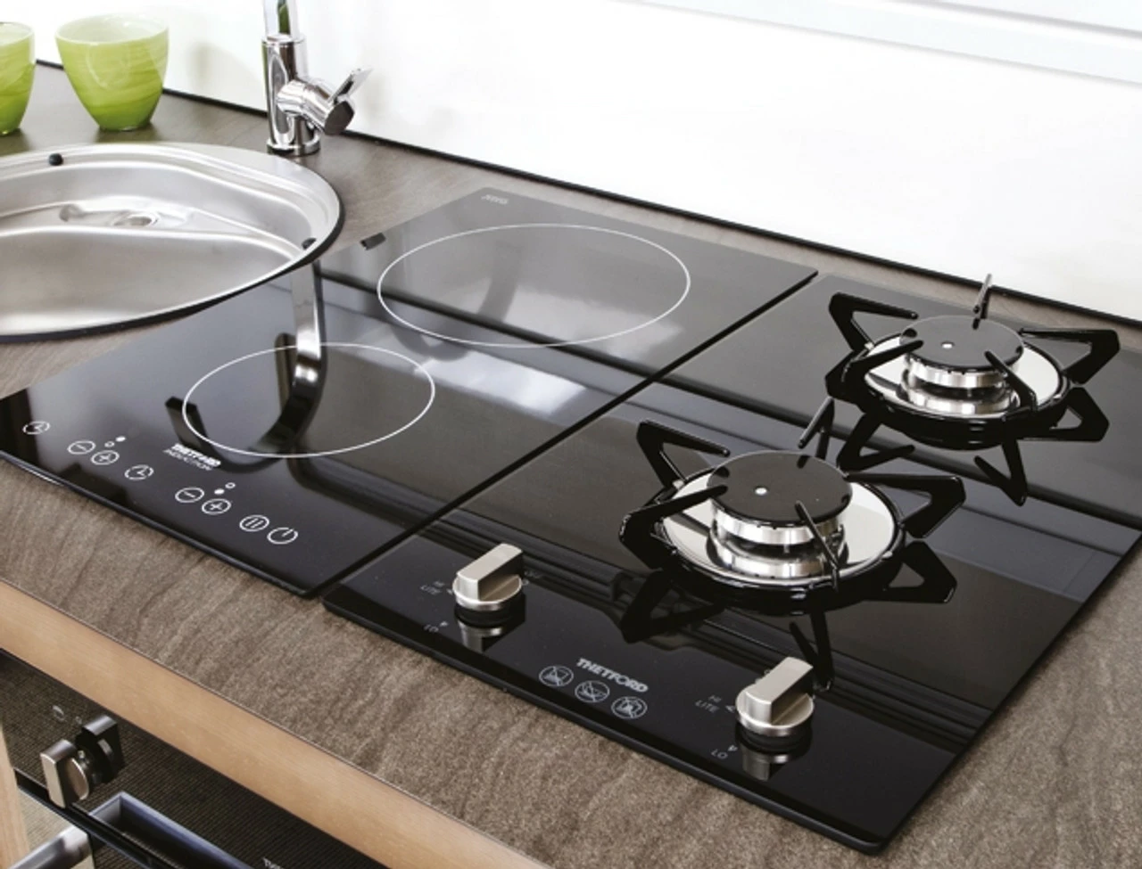 Thetford Ignition Topline 922 Caravan Boat 2 Burner Hob 4 Thetford Ignition Topline 922 Caravan Boat 2 Burner Hob - Image 2