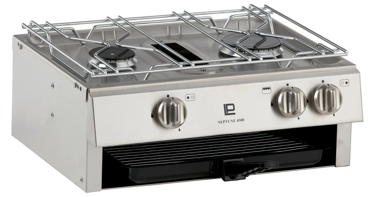 JLS Tasman 4500 2 Burner Hotplate Boat And Caravan Hob And Grill 4 JLS Tasman 4500 2 Burner Hotplate Boat And Caravan Hob And Grill - Image 2