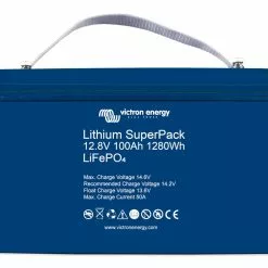 Victron Energy Victron Orion-Tr Smart DC To DC Charger Kit With Lithium Battery -Kitchen And Bathroom Equip Shop Lithium SuperPack 12.8V 100Ah 1280Wh 66522.1662980810