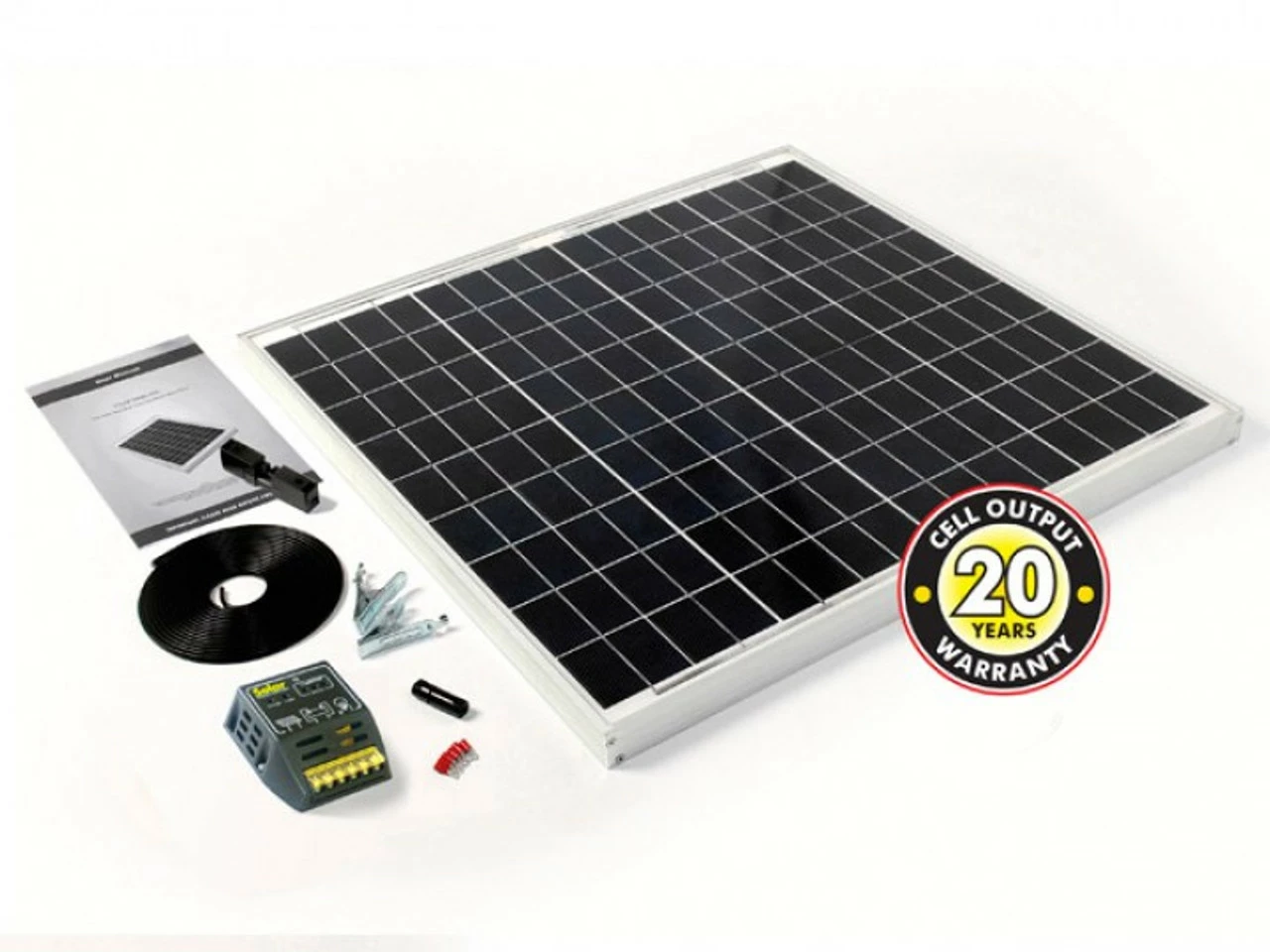 PV Logic 60w Caravan Solar Panel Kit With 4Ah Controller 3 PV Logic 60w Caravan Solar Panel Kit With 4Ah Controller