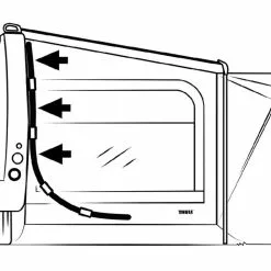 Thule Side Awning Privacy Room Tensioning Kit -Kitchen And Bathroom Equip Shop Side Tensioners 2 40456.1542623135
