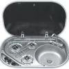 Smev 8323 Caravan Hob And Sink Combination Unit 2 Smev 8323 Caravan Hob And Sink Combination Unit -Kitchen And Bathroom Equip Shop Smev 8323 39533.1365087733