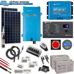 Victron Energy Victron 350 Watt Solar Panel Kit With MPPT Controller, MultiPlus And Digital Multi Control