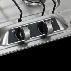 Dometic-Smev HS 2320 L Two Burner Hob And Sink Combination Unit For Caravan And Motorhomes (Smev 911) -Kitchen And Bathroom Equip Shop dometic combi2 61375.1579172608