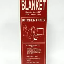 JacTone Home & Leisure Fire Safety ABC + SQ Pack -Kitchen And Bathroom Equip Shop fire blanket 69228.1456225381