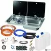 CAN FL1765 FL1766 Hob And Sink Camper Van Conversion Kit -Kitchen And Bathroom Equip Shop fl1765 uni kit 91604 31030.1657009515