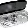 Dometic-Cramer HSG 3436 (Cramer Kombi) 3 Burner Caravan Combination Hob & Sink -Kitchen And Bathroom Equip Shop hsg3436 81648.1509987752