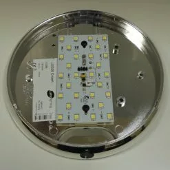 Lumo LED 28 Crown Chrome Caravan Motorhome 12 Volt Ceiling Light -Kitchen And Bathroom Equip Shop lumo crown 2 02850.1418224525