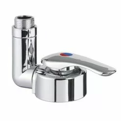 Reich Twist Shower Mixer Tap - Chrome W/ Smooth Fit Connectors -Kitchen And Bathroom Equip Shop shower mixer 36063.1637746514