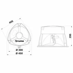Truma 14 Litre Electric Caravan Motorhome Water Heater -Kitchen And Bathroom Equip Shop truma electric water heater boiler 14 litre 3 65477.1527000109