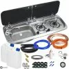 Dometic Smev 9222 Hob And Sink Campervan Conversion Universal Kit Inc Template