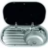Dometic-Smev VA8306R Caravan Motorhome Sink With Glass Lid -Kitchen And Bathroom Equip Shop va8306r 38917.1533910396